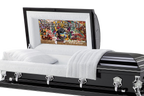 Graffiti  Style Casket Insert - Personalized Memorial Design