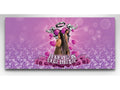 Lovely Heart Casket Insert - Personalized Memorial Design