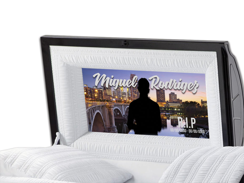 Minneapolis Casket Insert – Personalized Memorial Design