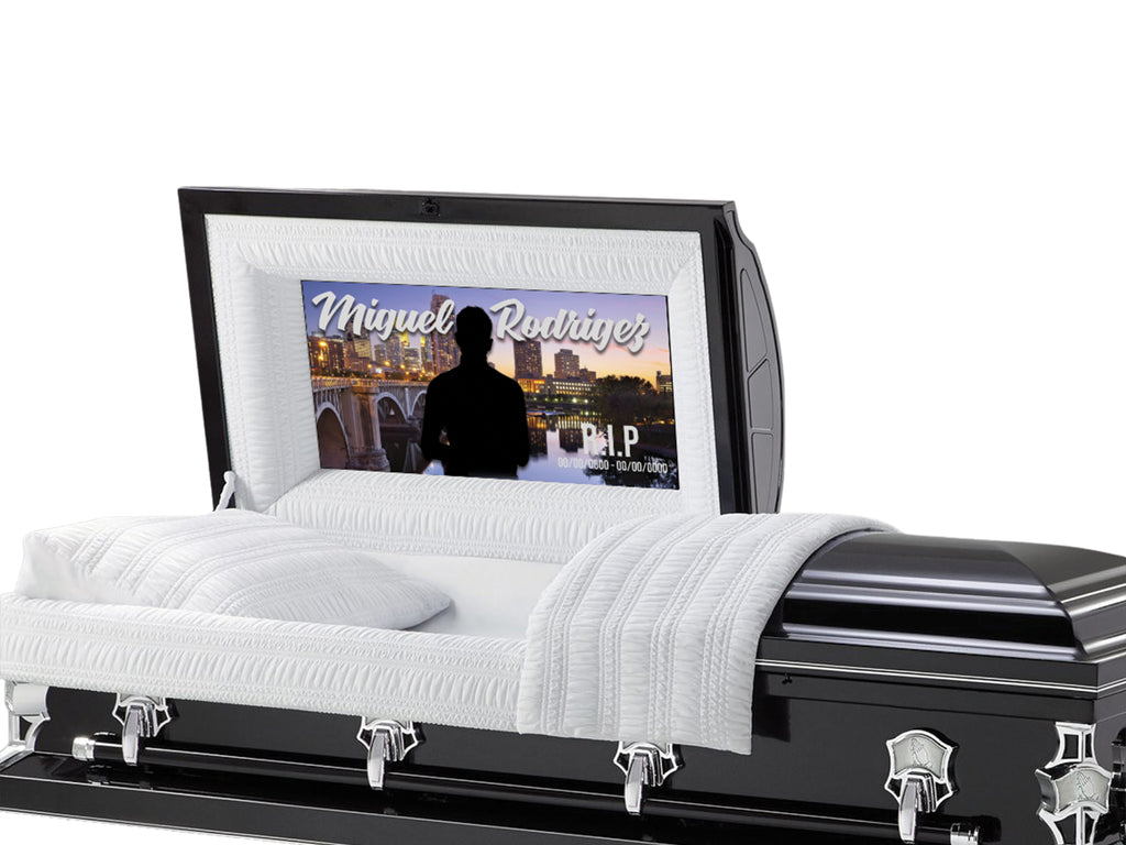 Minneapolis Casket Insert – Personalized Memorial Design