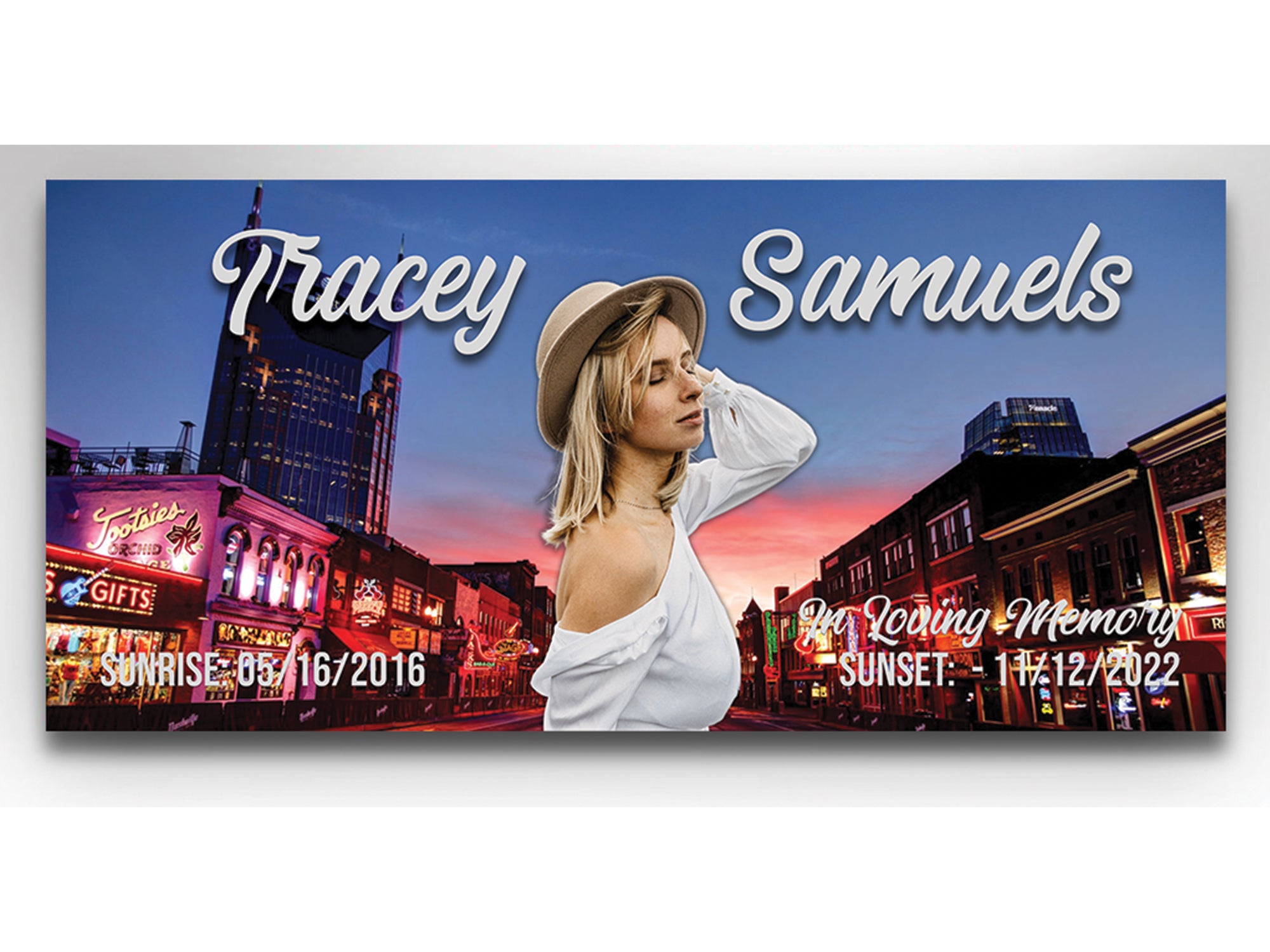 Nashville - Casket Insert