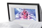 Paradise Casket Insert - Personalized Memorial Design