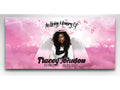 Pink Skies Casket Insert - Personalized Memorial Design