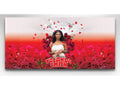 Red Roses Casket Insert - Personalized Memorial Design