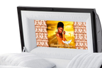 Sun Rose Casket Insert - Personalized Memorial Design