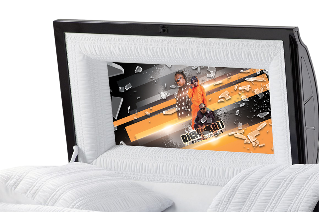 shattered Casket Insert - Personalized Memorial Design