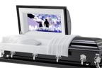 The Kingdom Casket Insert - Personalized Memorial Design