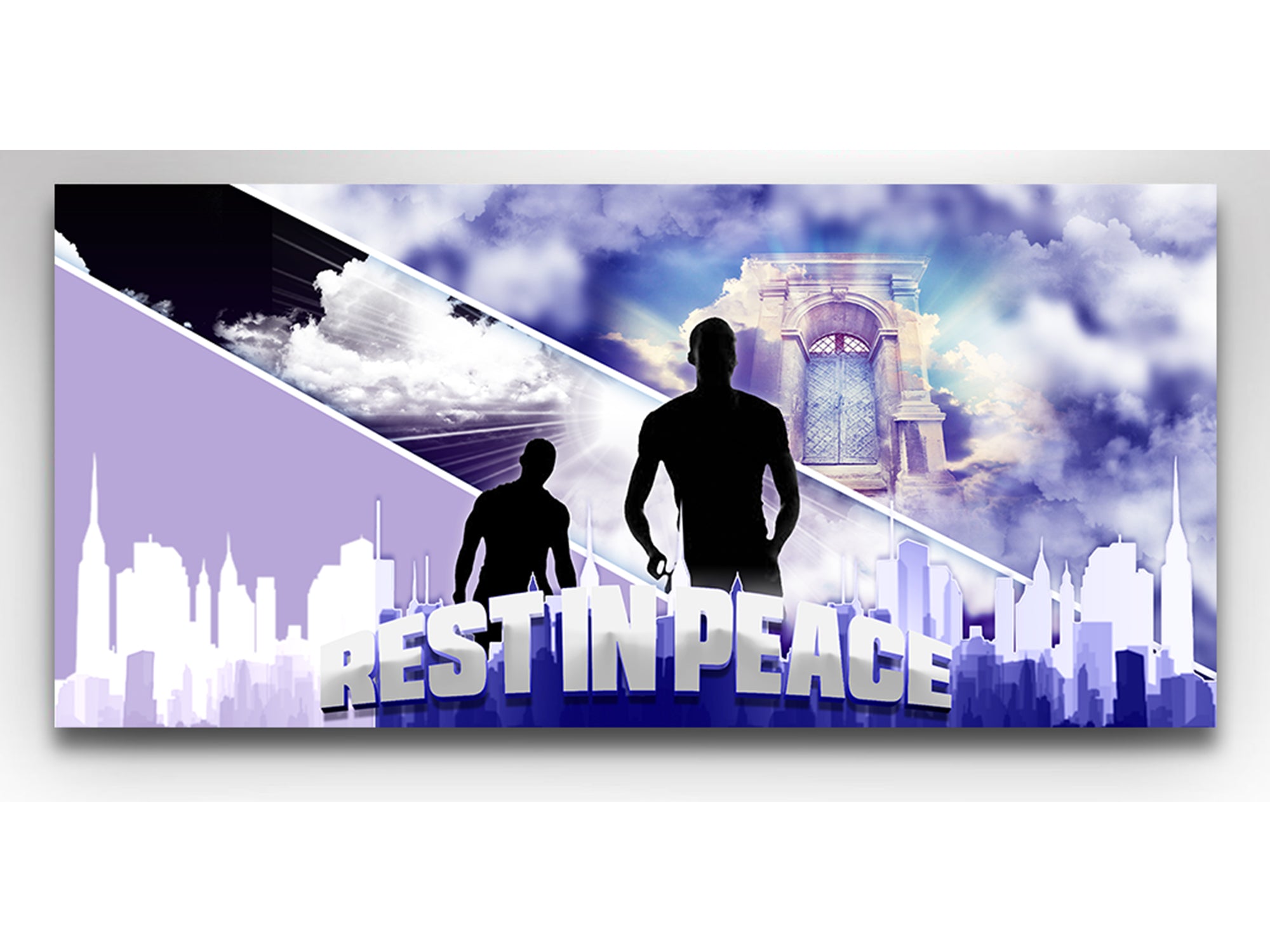 The Kingdom Casket Insert - Personalized Memorial Design